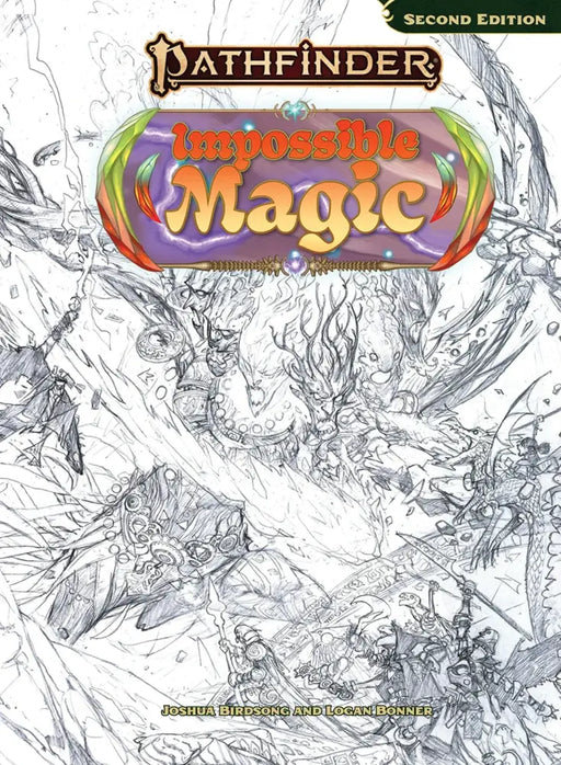 Pathfinder 2e Remaster Impossible Magic Sketch Hardcover (EN) - Pathfinder