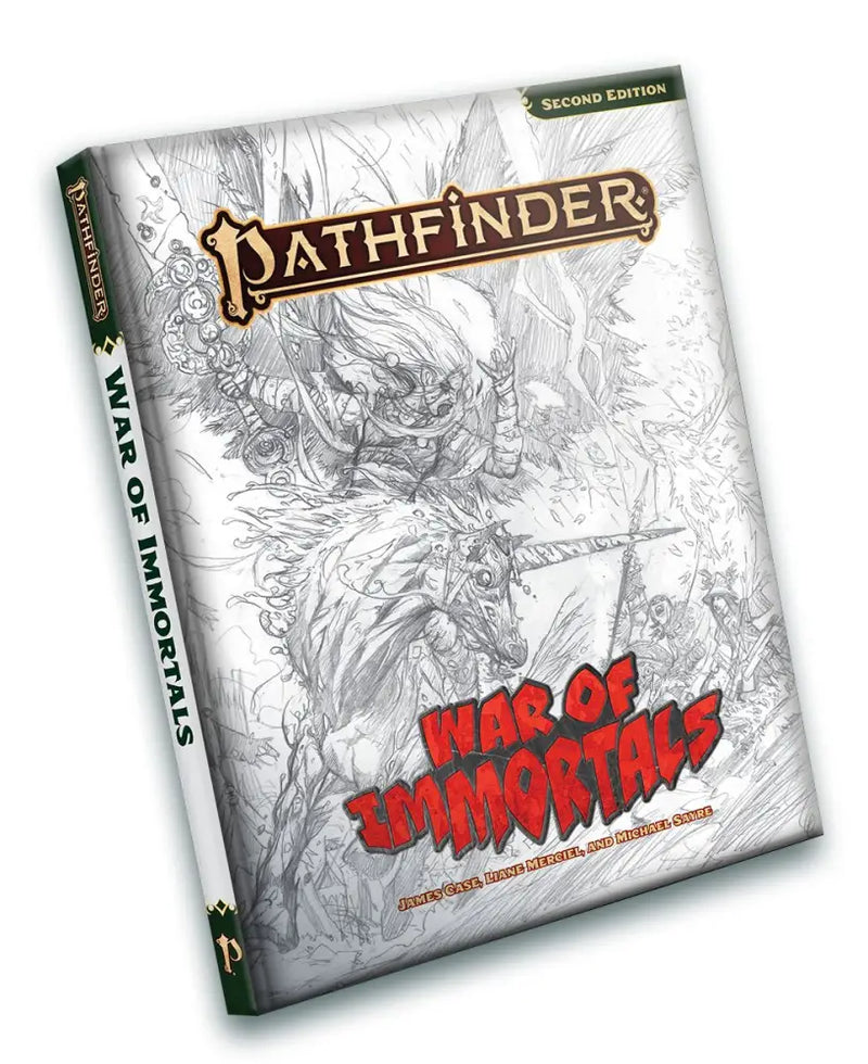 Pathfinder 2E: War of Immortals Sketch Cover Edition (EN) - Pathfinder