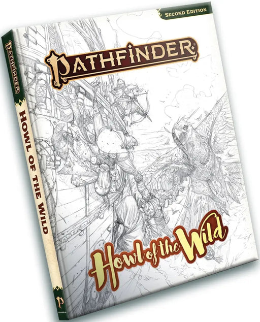 Pathfinder RPG 2E Howl of the Wind Sketch Cover Edition - Pathfinder
