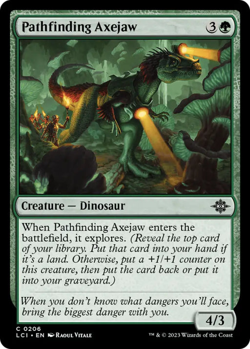 Pathfinding Axejaw [The Lost Caverns of Ixalan] - MTG Single