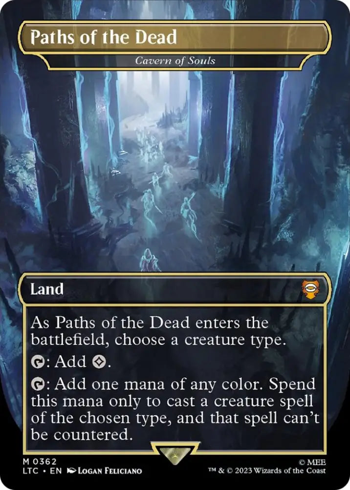 Paths of the Dead - Cavern of Souls (Surge Foil Realms and Relics) [The Lord of the Rings: Tales of Middle-Earth