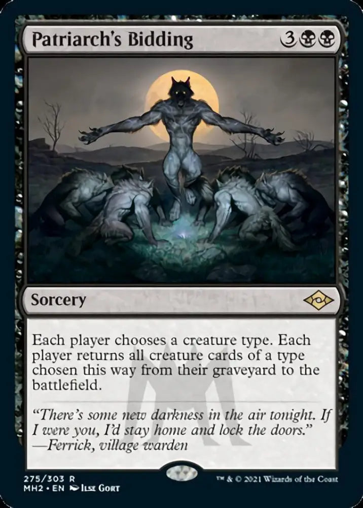 Patriarch’s Bidding [Modern Horizons 2] - MTG Single
