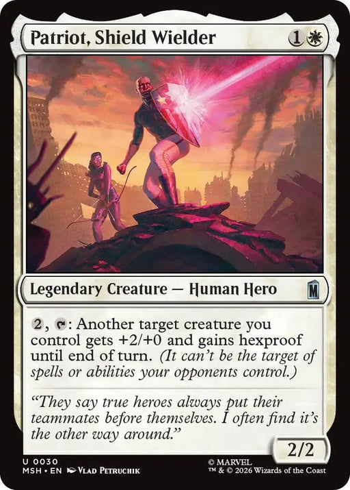 Patriot, Shield Wielder (30) [Marvel Super Heroes]