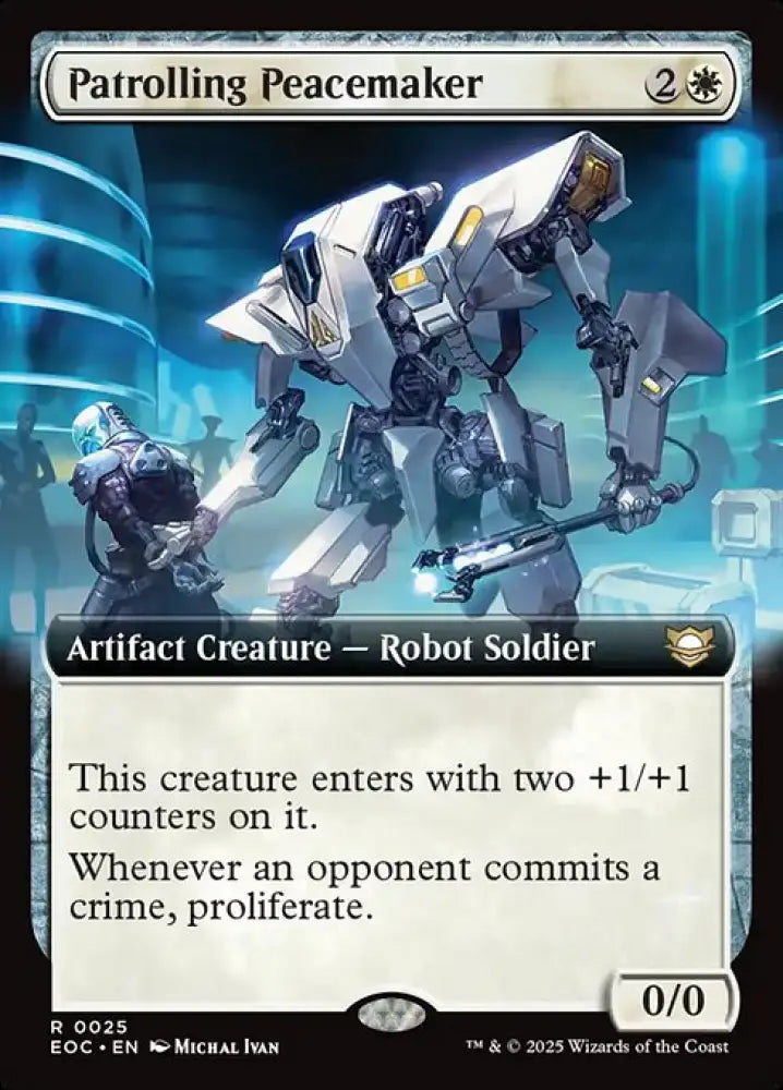 Patrolling Peacemaker (25) [Edge of Eternities Commander]