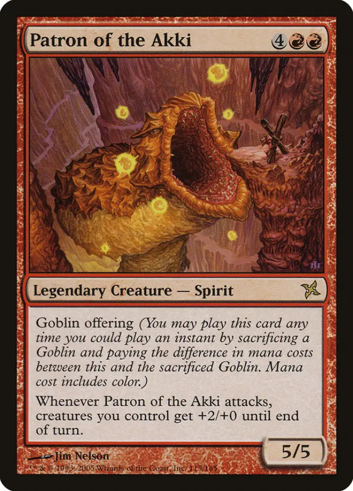 Patron of the Akki [Betrayers of Kamigawa] - MTG Single