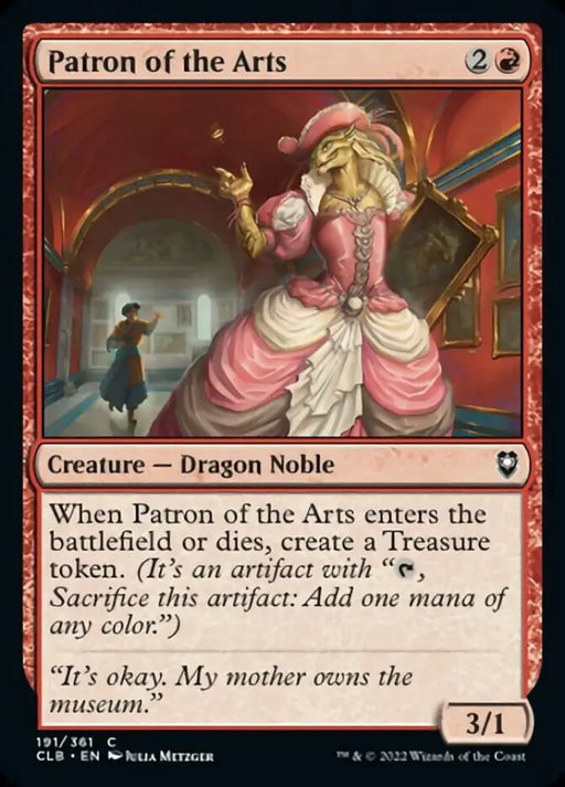 Patron of the Arts [Commander Legends: Battle for Baldur’s Gate] - MTG Single