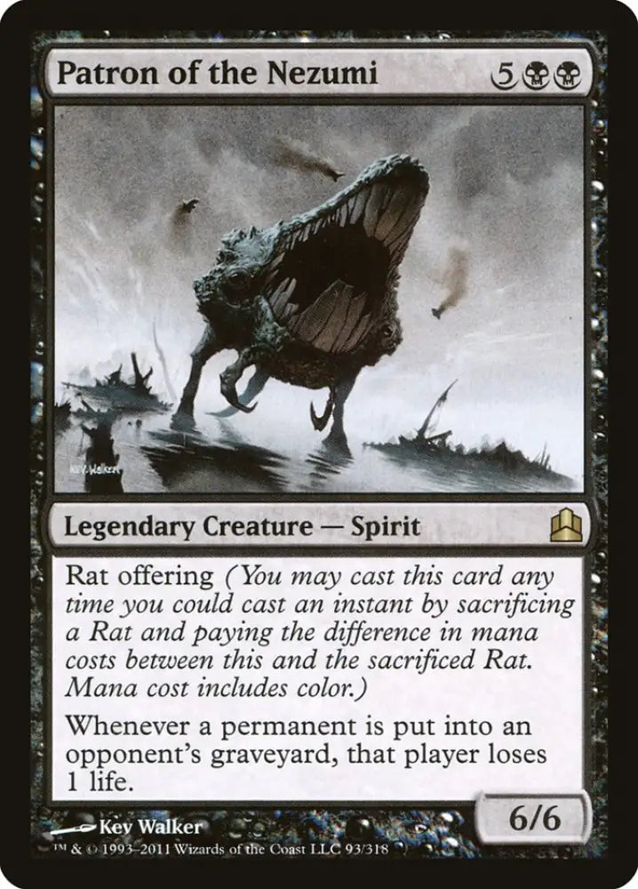 Patron of the Nezumi [Commander 2011] - MTG Single