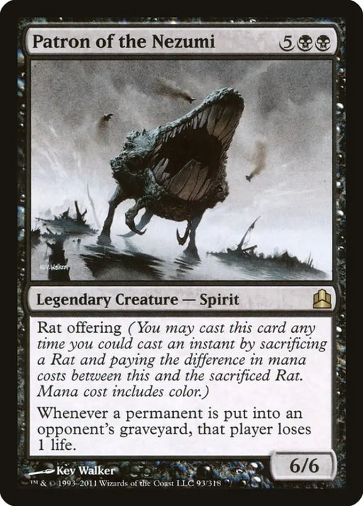 Patron of the Nezumi [Commander 2011] - MTG Single