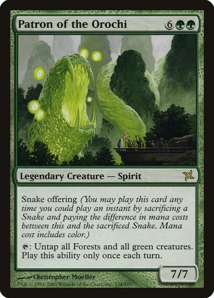 Patron of the Orochi [Betrayers of Kamigawa] - MTG Single