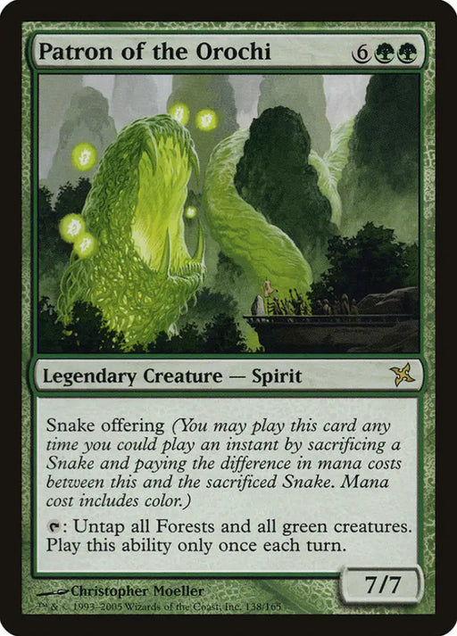 Patron of the Orochi [Betrayers of Kamigawa] - MTG Single