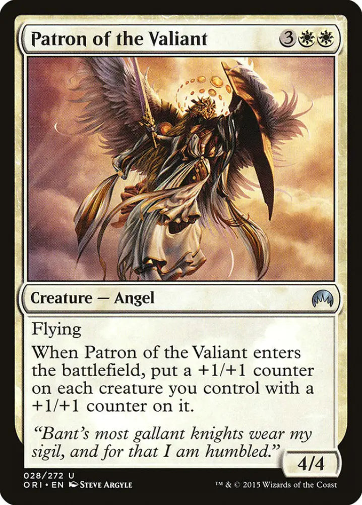 Patron of the Valiant [Magic Origins] - MTG Single