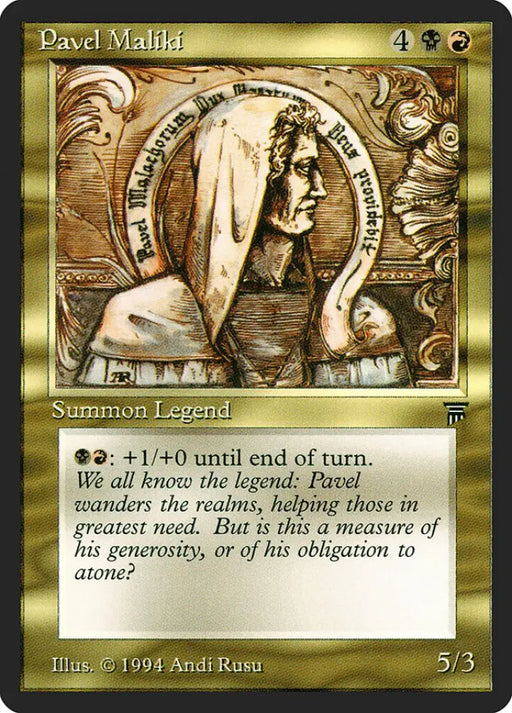 Pavel Maliki [Legends] - MTG Single