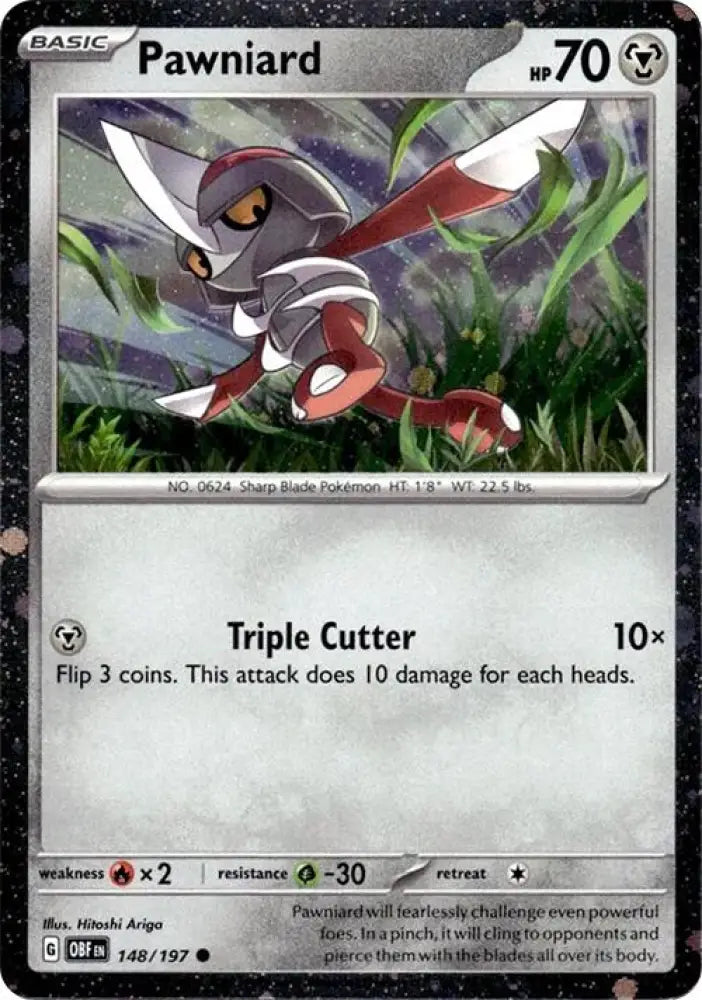 Pawniard (148/197) (Cosmos Holo) [Miscellaneous Cards] - Pokemon Single