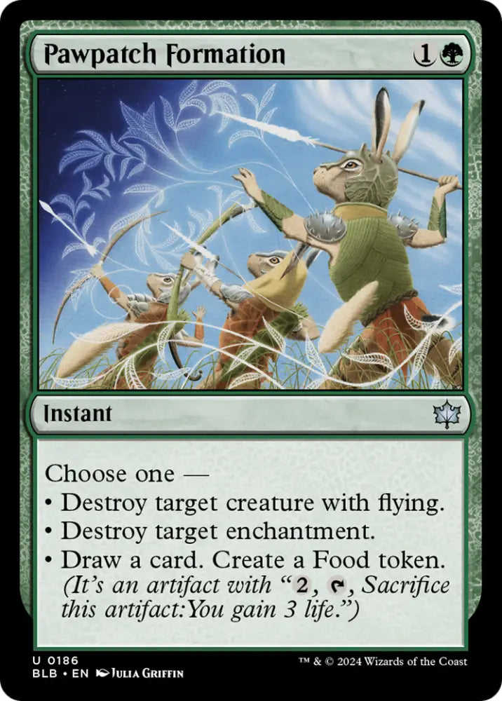 Pawpatch Formation [Bloomburrow] - MTG Single