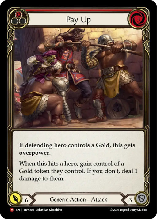 Pay Up [Heavy Hitters] - Flesh And Blood Single