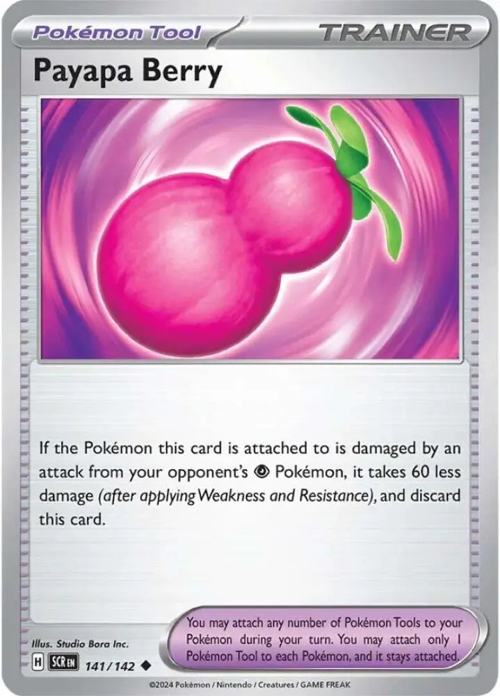 Payapa Berry (141/142) [Scarlet & Violet: Stellar Crown] - Pokemon Single