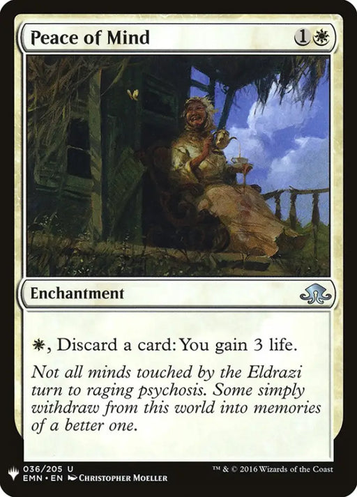 Peace of Mind [Mystery Booster] - MTG Single