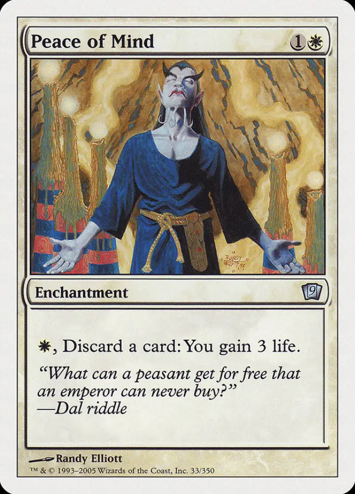 Peace of Mind [Ninth Edition] - MTG Single