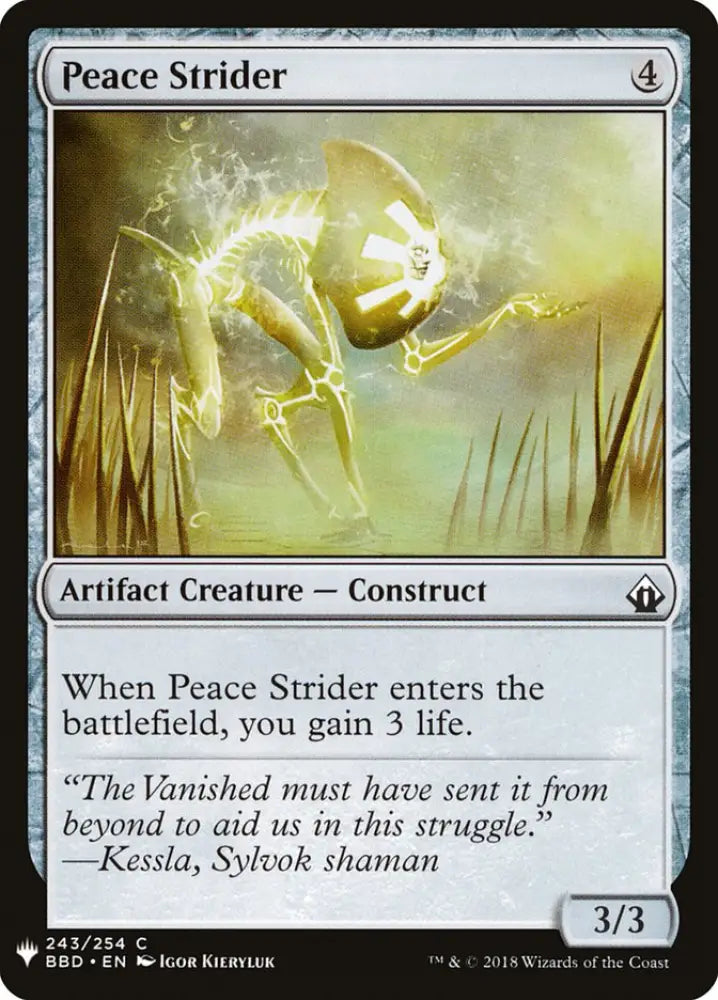 Peace Strider [Mystery Booster] - MTG Single