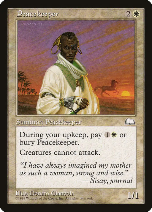 Peacekeeper [Weatherlight] - MTG Single