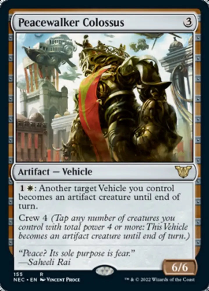 Peacewalker Colossus [Kamigawa: Neon Dynasty Commander] - MTG Single