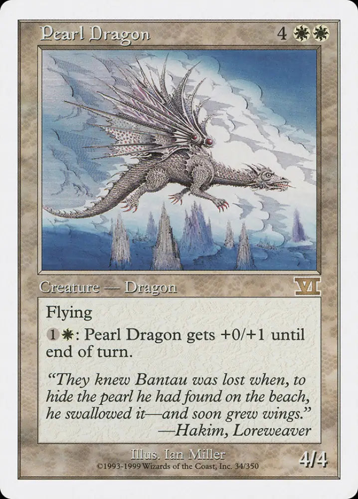 Pearl Dragon [Classic Sixth Edition] - MTG Single