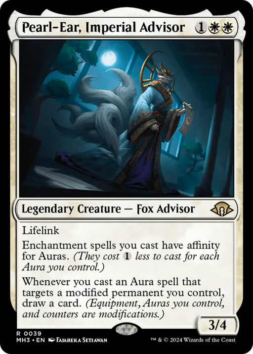 Pearl-Ear Imperial Advisor [Modern Horizons 3] - MTG Single
