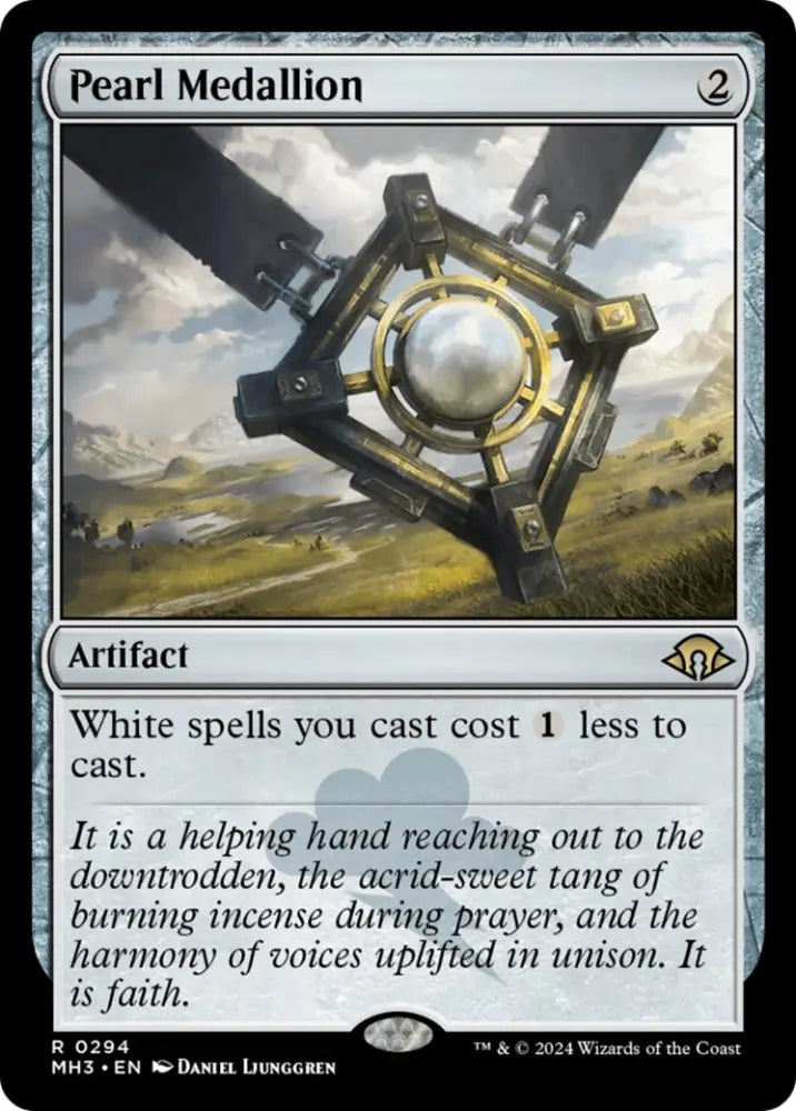 Pearl Medallion [Modern Horizons 3] - MTG Single