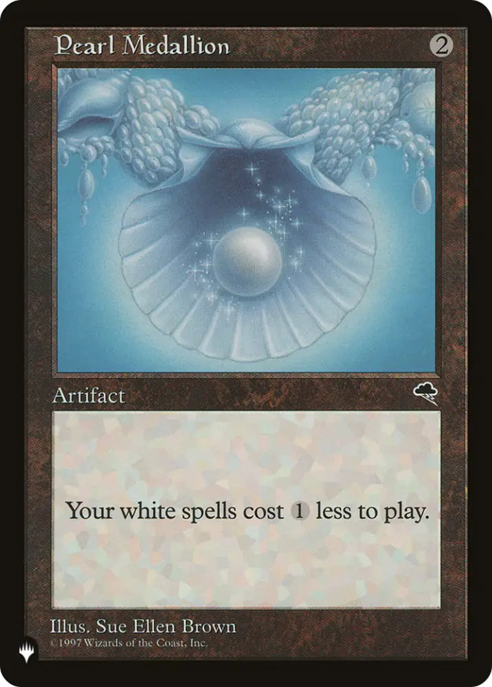 Pearl Medallion [Secret Lair: Angels] - MTG Single