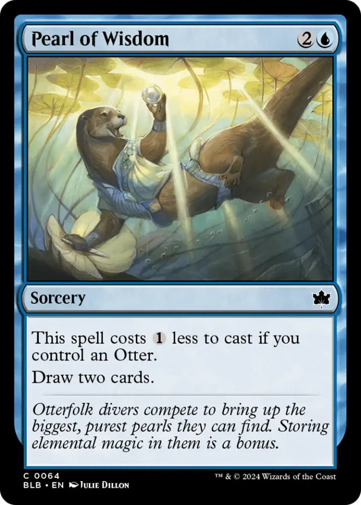 Pearl of Wisdom [Bloomburrow] - MTG Single