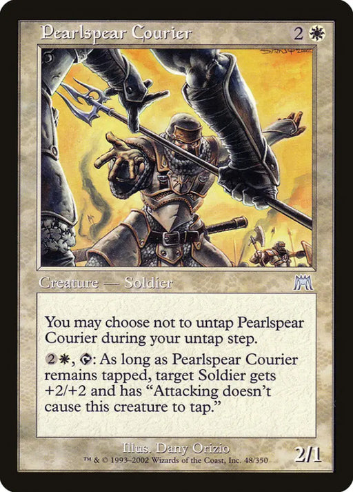 Pearlspear Courier [Onslaught] - MTG Single