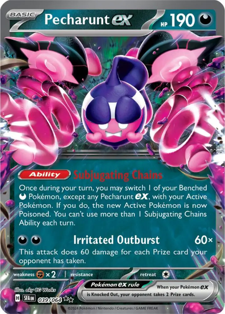 Pecharunt ex (039/064) [Scarlet & Violet: Shrouded Fable] - Pokemon Single
