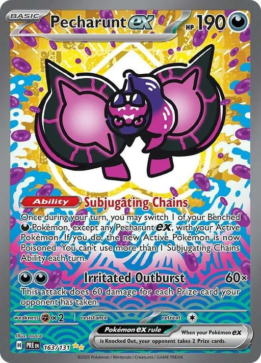 Pecharunt ex (163/131) [Scarlet & Violet: Prismatic Evolutions] - Pokemon Single