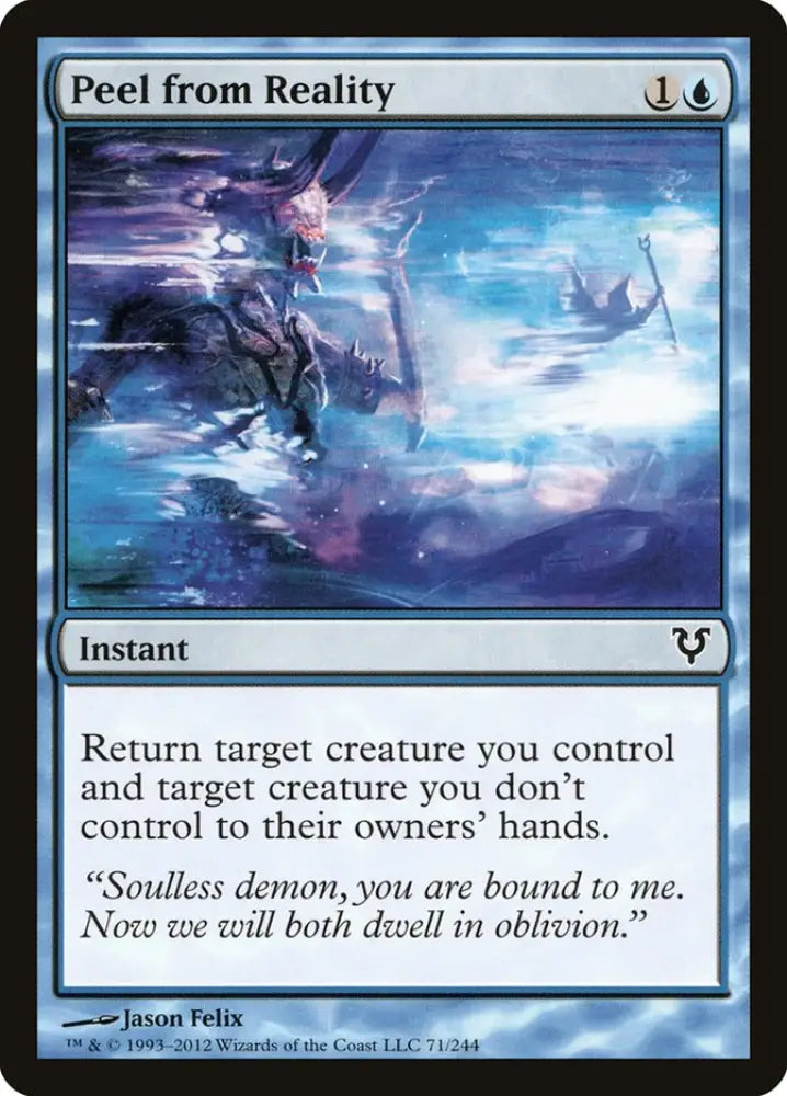 Peel from Reality [Avacyn Restored] - MTG Single