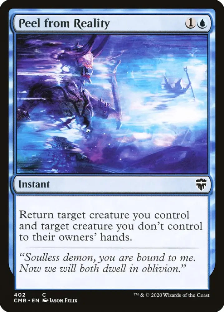 Peel from Reality [Commander Legends] - MTG Single