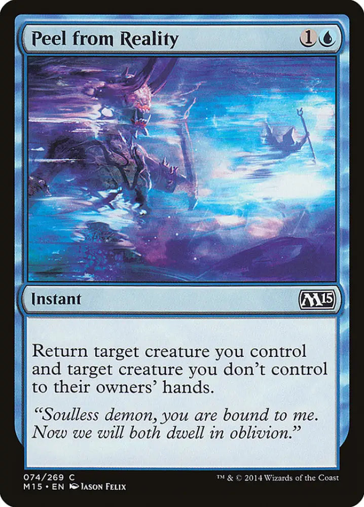 Peel from Reality [Magic 2015] - MTG Single