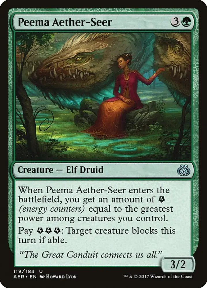 Peema Aether-Seer [Aether Revolt] - MTG Single