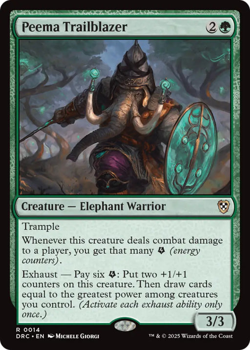 Peema Trailblazer [Aetherdrift Commander] - MTG Single