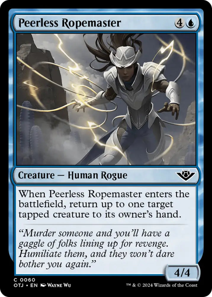 Peerless Ropemaster [Outlaws of Thunder Junction] - MTG Single