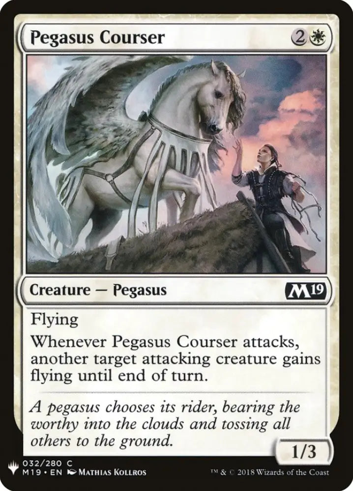 Pegasus Courser [Mystery Booster] - MTG Single