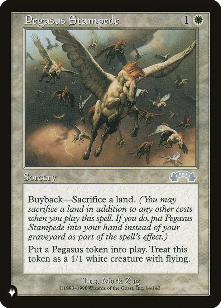 Pegasus Stampede [The List] - MTG Single