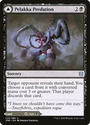 Pelakka Predation // Pelakka Caverns [Zendikar Rising] - MTG Single
