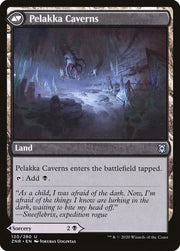 Pelakka Predation // Pelakka Caverns [Zendikar Rising] - MTG Single