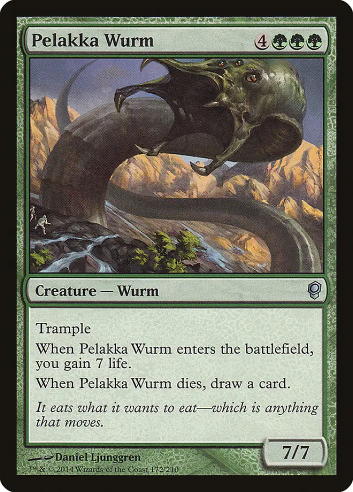 Pelakka Wurm [Conspiracy] - MTG Single