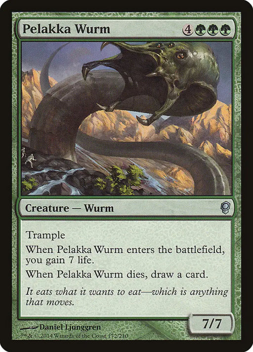 Pelakka Wurm [Conspiracy] - MTG Single
