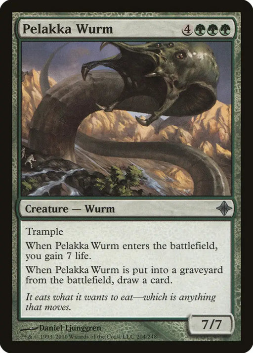 Pelakka Wurm [Rise of the Eldrazi] - MTG Single