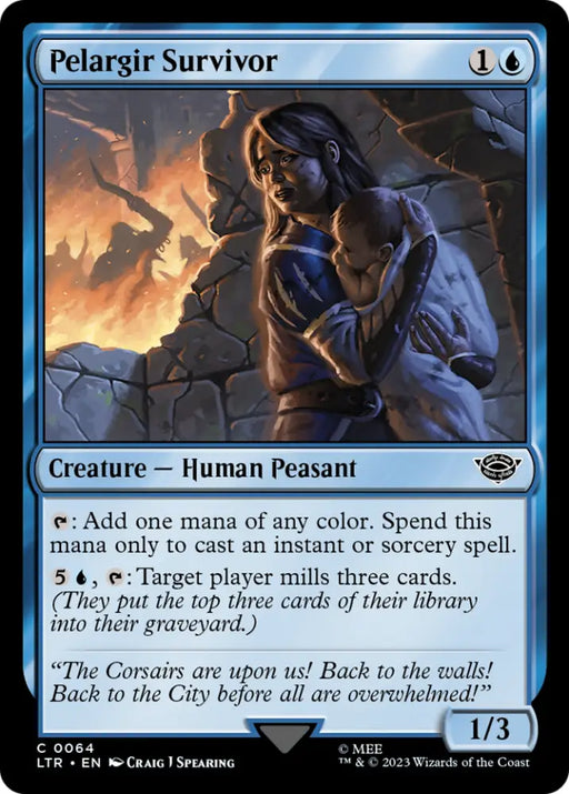 Pelargir Survivor [The Lord of the Rings: Tales of Middle-Earth] - MTG Single