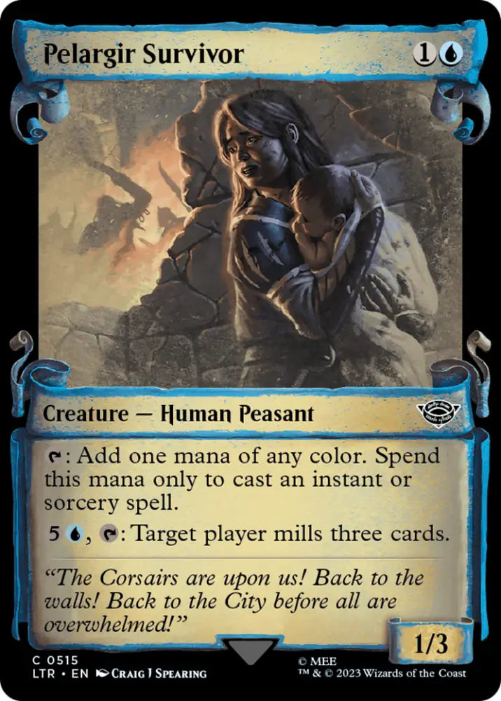 Pelargir Survivor [The Lord of the Rings: Tales of Middle-Earth Showcase Scrolls] - MTG Single