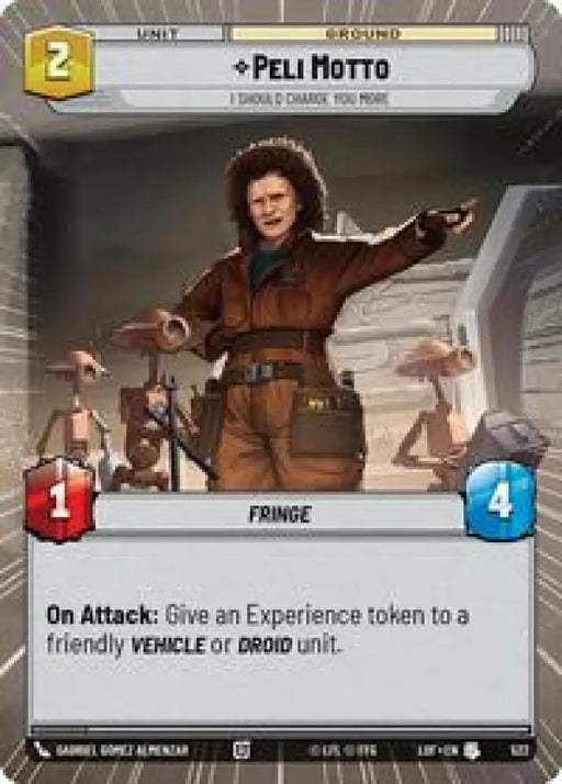 Peli Motto - I Should Charge You More (Hyperspace) (522) [Legends of the Force]