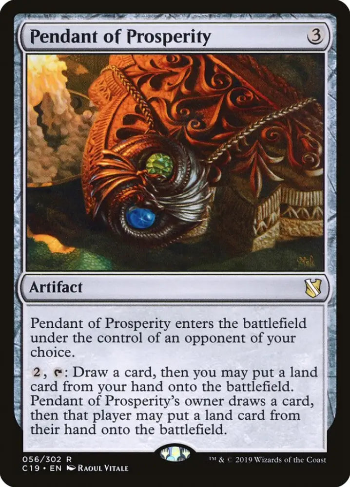 Pendant of Prosperity [Commander 2019] - MTG Single
